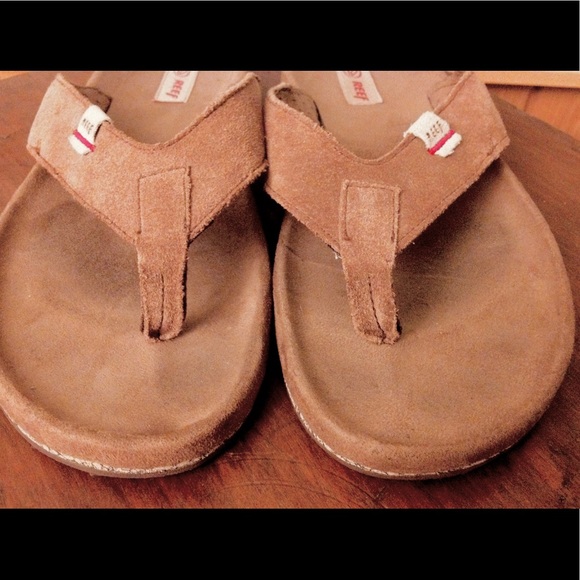 Reef Other - REEF Men's Suede Tan Sandals Flip Flop Shoes